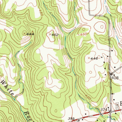 United States Geological Survey Berea, TX (1951, 24000-Scale) digital map