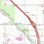 United States Geological Survey Berenda, CA (1961, 24000-Scale) digital map