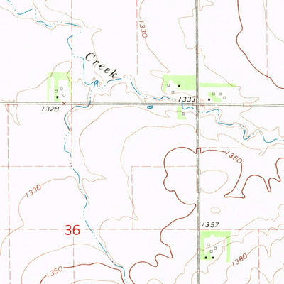 United States Geological Survey Beresford NE, SD (1968, 24000-Scale) digital map