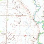 United States Geological Survey Beresford NW, SD (1968, 24000-Scale) digital map