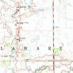 United States Geological Survey Beresford NW, SD (1968, 24000-Scale) digital map