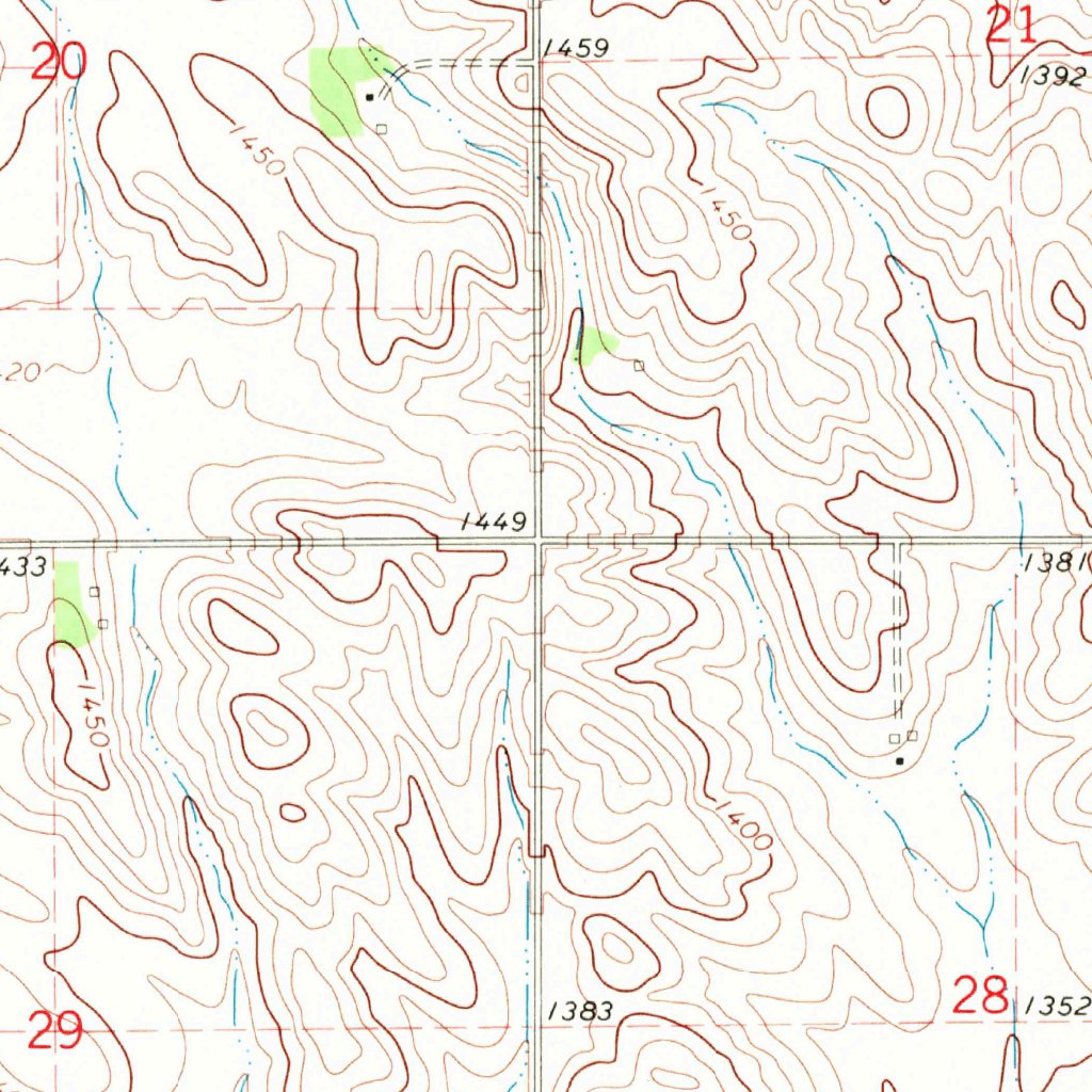 Beresford, SD (1968, 24000-Scale) Map by United States Geological ...