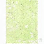 United States Geological Survey Berge Peak, ID-MT (1988, 24000-Scale) digital map