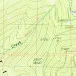 United States Geological Survey Berge Peak, ID-MT (1988, 24000-Scale) digital map