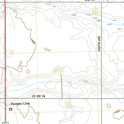 United States Geological Survey Bergen, MN (2022, 24000-Scale) digital map