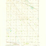 United States Geological Survey Bergen, ND (1957, 24000-Scale) digital map