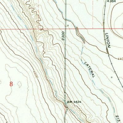 United States Geological Survey Berger, ID (1965, 24000-Scale) digital map