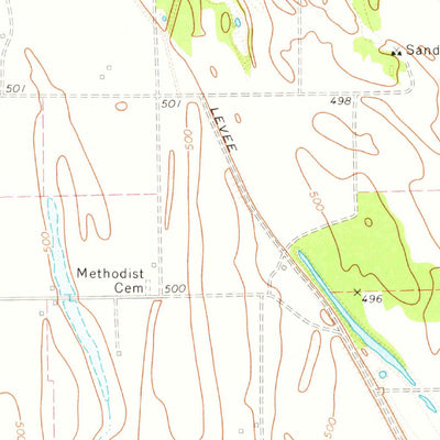 United States Geological Survey Berger, MO (1974, 24000-Scale) digital map