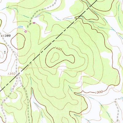 United States Geological Survey Bergheim, TX (1964, 24000-Scale) digital map
