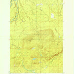 United States Geological Survey Bergland NE, MI (1949, 24000-Scale) digital map