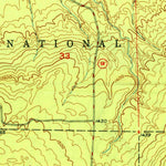 United States Geological Survey Bergland NE, MI (1949, 24000-Scale) digital map