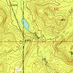 United States Geological Survey Bergland NE, MI (1949, 24000-Scale) digital map