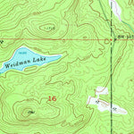 United States Geological Survey Bergland NE, MI (1956, 24000-Scale) digital map