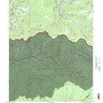 United States Geological Survey Bergoo, WV (1995, 24000-Scale) digital map
