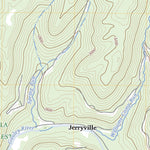 United States Geological Survey Bergoo, WV (2023, 24000-Scale) digital map