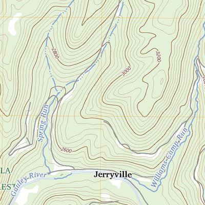 United States Geological Survey Bergoo, WV (2023, 24000-Scale) digital map