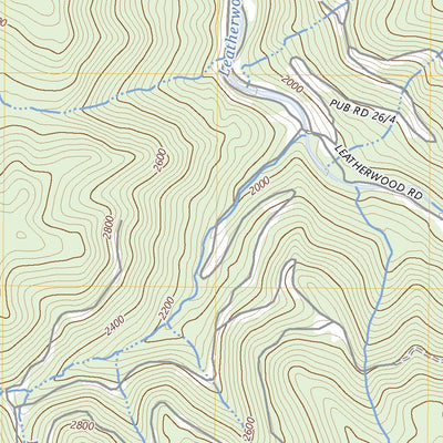 United States Geological Survey Bergoo, WV (2023, 24000-Scale) digital map