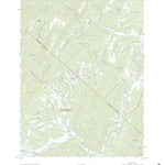 United States Geological Survey Bergton, VA (2022, 24000-Scale) digital map