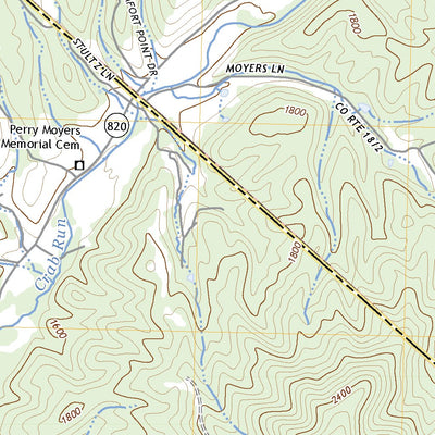 United States Geological Survey Bergton, VA (2022, 24000-Scale) digital map