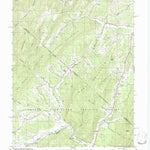 United States Geological Survey Bergton, VA-WV (1994, 24000-Scale) digital map