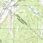 United States Geological Survey Bergton, VA-WV (1994, 24000-Scale) digital map