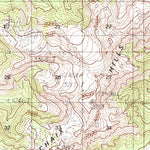 United States Geological Survey Bering Glacier A-1, AK (1985, 63360-Scale) digital map