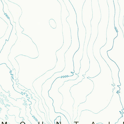 United States Geological Survey Bering Glacier A-2, AK (1951, 63360-Scale) digital map