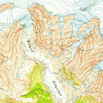 United States Geological Survey Bering Glacier A-2, AK (1951, 63360-Scale) digital map