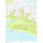 United States Geological Survey Bering Glacier A-4, AK (1959, 63360-Scale) digital map