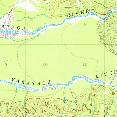 United States Geological Survey Bering Glacier A-4, AK (1959, 63360-Scale) digital map