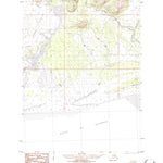 United States Geological Survey Bering Glacier A-4, AK (1984, 63360-Scale) digital map