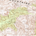 United States Geological Survey Bering Glacier A-5, AK (1984, 63360-Scale) digital map