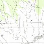 United States Geological Survey Bering Glacier A-6, AK (1984, 63360-Scale) digital map