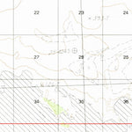 United States Geological Survey Bering Glacier A-7, AK (1984, 63360-Scale) digital map