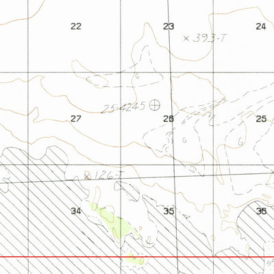 United States Geological Survey Bering Glacier A-7, AK (1984, 63360-Scale) digital map