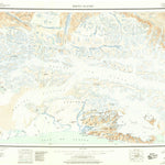United States Geological Survey Bering Glacier, AK (1950, 250000-Scale) digital map