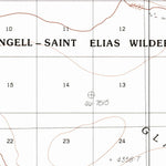 United States Geological Survey Bering Glacier B-3, AK (1985, 63360-Scale) digital map