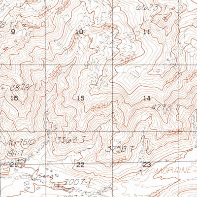 United States Geological Survey Bering Glacier B-4, AK (1985, 63360-Scale) digital map