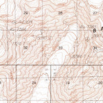 United States Geological Survey Bering Glacier B-4, AK (1985, 63360-Scale) digital map