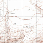 United States Geological Survey Bering Glacier B-5, AK (1985, 63360-Scale) digital map