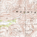 United States Geological Survey Bering Glacier B-5, AK (1985, 63360-Scale) digital map