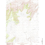 United States Geological Survey Bering Glacier B-8, AK (1985, 63360-Scale) digital map