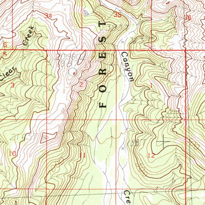 United States Geological Survey Bering Glacier B-8, AK (1985, 63360-Scale) digital map