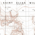 United States Geological Survey Bering Glacier C-3, AK (1985, 63360-Scale) digital map