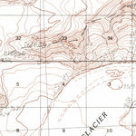 United States Geological Survey Bering Glacier C-8, AK (1985, 63360-Scale) digital map