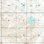 United States Geological Survey Bering Glacier D-1, AK (1984, 63360-Scale) digital map