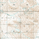 United States Geological Survey Bering Glacier D-1, AK (1984, 63360-Scale) digital map