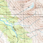 United States Geological Survey Bering Glacier D-8, AK (1984, 63360-Scale) digital map