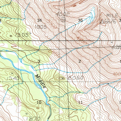 United States Geological Survey Bering Glacier D-8, AK (1984, 63360-Scale) digital map