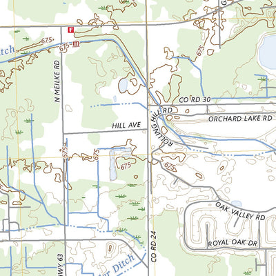 United States Geological Survey Berkey, OH (2023, 24000-Scale) digital map